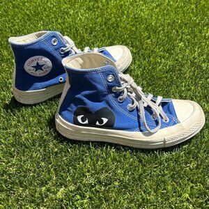Blue CDG Comme Des Garçons Converse Chuck Taylor Converse